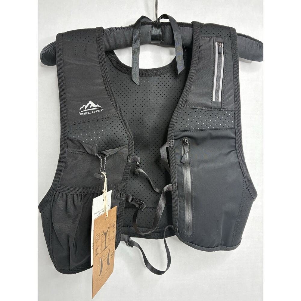Zelvot Running Vest for Women Adjustable Chest Straps Size Small, NO FLASK NWT